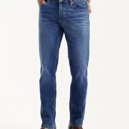 Levi's 511 Blue Cotton Slim Fit Jeans-picture-10