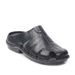 ID Men's Black Mule Shoes image 2