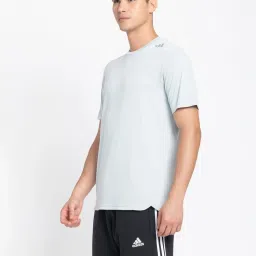 Adidas Grey Slim Fit Sports T-Shirt image 3