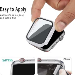Sprig Edge To Edge Tempered Glass for iWatch Ultra 2 (Pack of 1) image 2