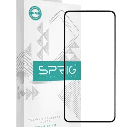 Sprig Edge To Edge Tempered Glass for Google Pixel 5A (Pack of 1) image 2