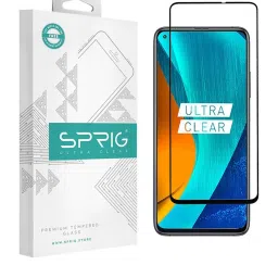 Sprig Edge To Edge Tempered Glass for Mi 10T (Pack of 1) image 2
