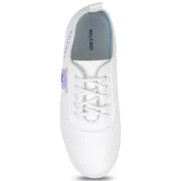 Walkway Women's White Sneakers image 3