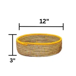 Swadeh Yellow Fiber Golden Husk Origin Golden Husk Origin Baskets image 3