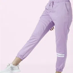 Ajile by Pantaloons Purple Mid Rise Joggers image 3