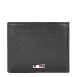 Tommy Hilfiger Tumblr Black Casual Leather Bi-Fold Wallet for Men-image-74