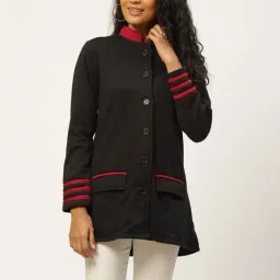 Belle Fille Black Regular Fit Jacket-picture-13