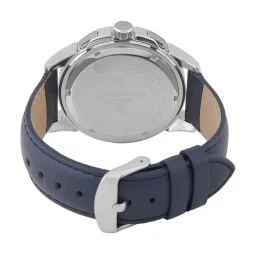 Daniel Klein Blue Dial Analog Watch with Leather Strap - DK1.13893-2 image 2