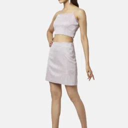 People by Pantaloons Dusty Pink Sleeveless Co-Ords Set image 3