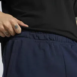 Puma Blank India Puma Blank India Navy Slim Fit Printed Trackpant image 5