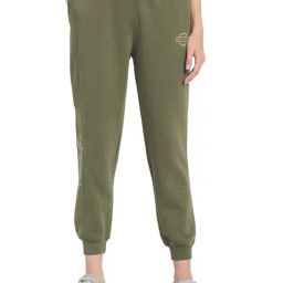 METTLE Olive Green Mid Rise Joggers-picture-46