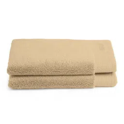 Spaces Luxury Beige Egyptian Cotton 670 GSM Hand Towel - Set of 2 image 3