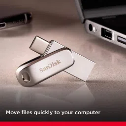 SanDIsk Ultra Dual Drive Luxe SDDDC4-032G-I35 32GB Type C Flash Drive (Silver) image 3