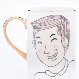 Gibox Gold Ceramic Ceramic Cups And Saucers image 2