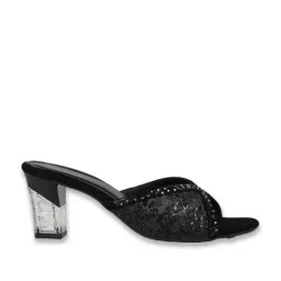 Metro Women's Black Ethnic Sandals image 3