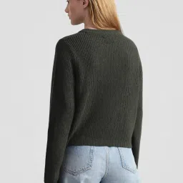 Only Green Regular Fit Pullover image 3