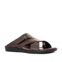 Khadim Men's Brown Toe Ring Sandals-picture-34