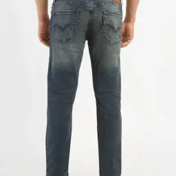 Levi's 511 Blue Slim Fit Distressed Jeans image 2