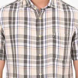 Indian Terrain Multi Regular Fit Checks Shirt image 4