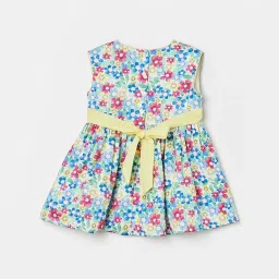 Juniors by Lifestyle Multicolor Floral Print Dress image 2