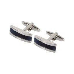 The Real Effect London 800 Silver Cufflinks for Men image 3