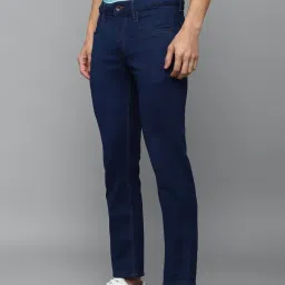 Louis Philippe Jeans Blue Cotton Slim Fit Jeans image 3