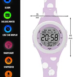Time Up Unisex Kids Dial & Straps Digital Multi Function Watch NFCMI-410 image 3