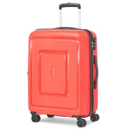 Aristocrat Endeavour Fiery Red TextuFiery Red Hard Medium Trolley Bag - 48 cm image 3