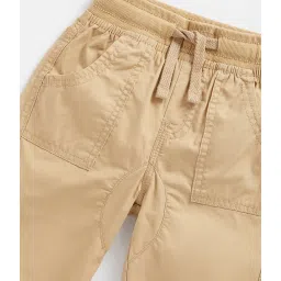 Mothercare Kids Beige Solid Trousers image 3