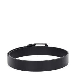 Bagatt Parma Black Leather Waist Belt for Men image 3