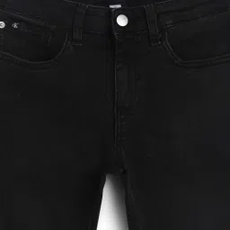 Calvin Klein Jeans Kids Black Regular Fit Jeans image 3