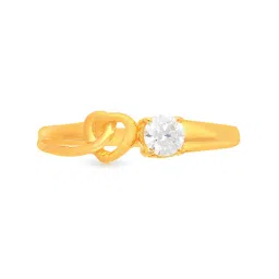 Malabar Gold and Diamonds 22k Hallmarked Yellow Gold Ring for Women image 3
