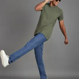 Reid & Taylor Blue Mid Rise Jeans image 5