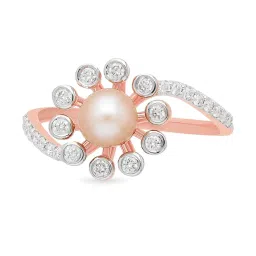 Malabar Gold and Diamonds 18k Gold Casual Ring for Women image 3