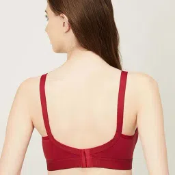 Ginger by Lifestyle Maroon Minimizer bra image 2