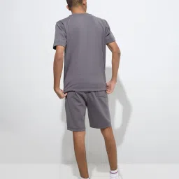 Y&F Kids by Westside Grey Mid-Rise Shorts image 2