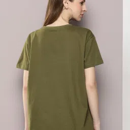 Dillinger Green Cotton Graphic Print T-Shirt image 2