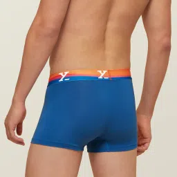 XYXX Charcoal & Blue Micro Modal Trunks - Pack of 2 image 2