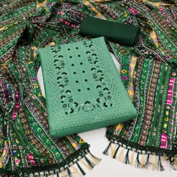 Maroosh Floral Embroidered Silk Unstitched Dress Material-picture-38