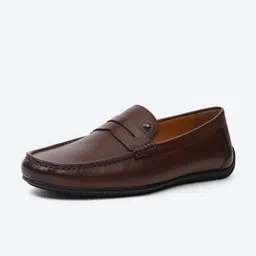 Monte Carlo Men Leather Penny Loafers-picture-12