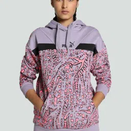 Puma Purple Printed Sports Sweatshirt-picture-26