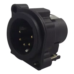 NEUTRIK PLUG, XLR, PCB, SWITCHED, 5POLE, NC5MAV-SW-picture-15