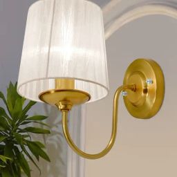 Homesake Industrial Vintage Wall Sconce E27 Antique Brass Gold Lighting Fixture-picture-1