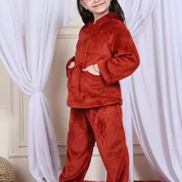 Neudis Girls Maroon Nightsuit image 3