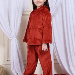 Neudis Girls Maroon Nightsuit image 5