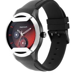 Fastrack Men Multicoloured Brass Dial & Black Straps Analogue Watch 3268KP01 image 4