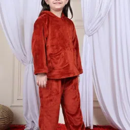 Neudis Girls Maroon Nightsuit image 4