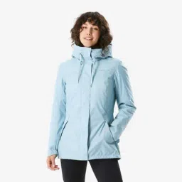 QUECHUA By Decathlon Blue Plain Jacket image 2