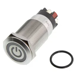 ARCOLECTRIC (BULGIN LIMITED) ANTI VANDAL SW, SPDT, 5A, 24V/125V, RED, MPI005OTELSRD12-picture-46