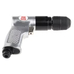 RS PRO Air Drill 10mm Reversible, 1/4in Air Inlet (BSP) , 1800 1/min Model No 7398395 image 4